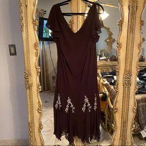 S&L Fashion, brown dress size 22